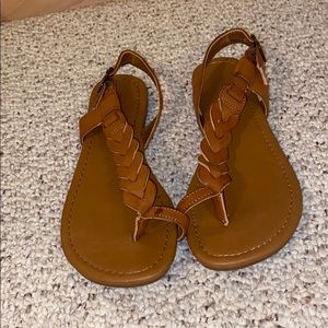 Rampage braided sandals